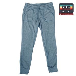 32 DEGREES Ladies' Fleece Jogger Yoga Blue Size Sm